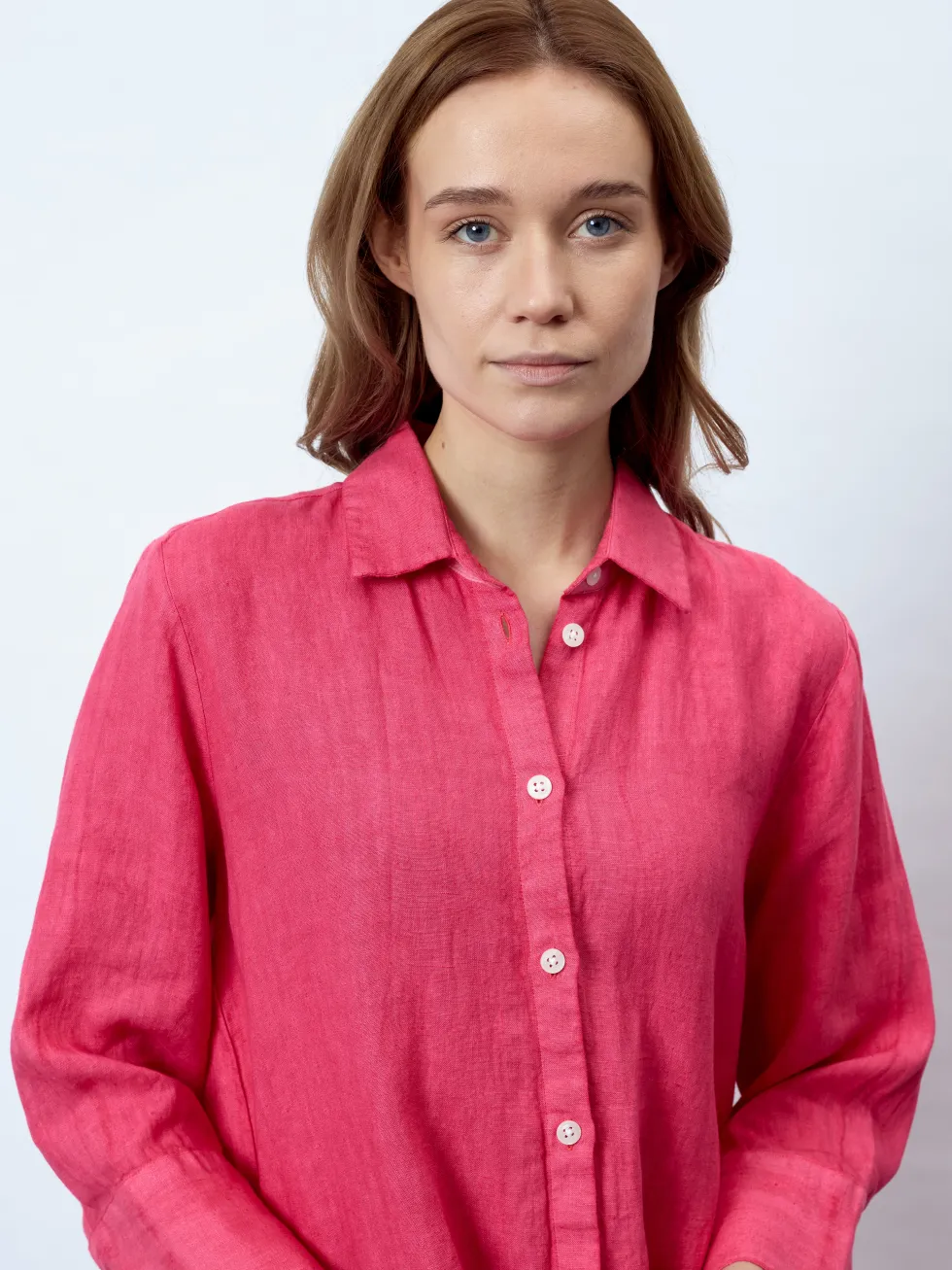 AURELIA - 3/4-Arm Damenkleid, gewebt